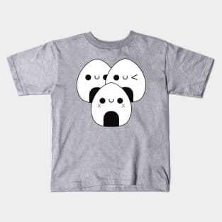 Cute Onigiri - Kawaii Rice Ball Kids T-Shirt